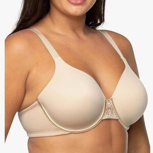 Vanity Fair Women's Tan Bra Adjustable Strap sz 49D